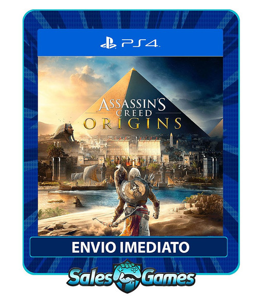 Assassins Creed® Origins - PS4 - Edição Padrão - Primária - Mídia Digital