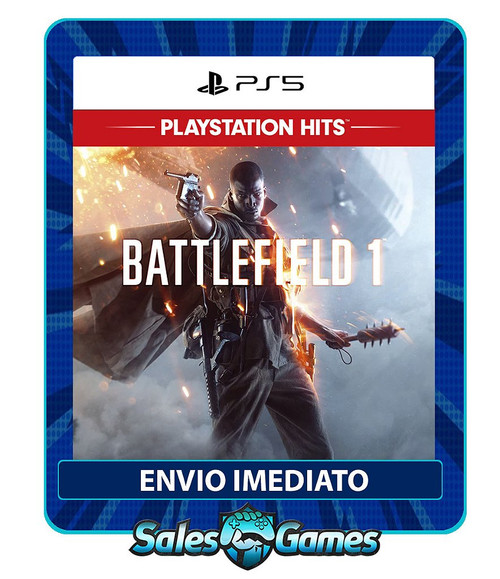 Battlefield 1 - PS5 - Edição Padrão - Primária - Mídia Digital