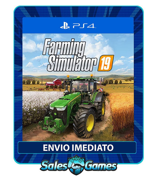 Farming Simulator 19 - PS4 - Edição Padrão - Primária - Mídia Digital