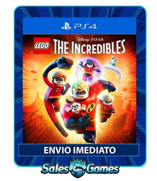 LEGO Os Incríveis - PS4 - Edição Padrão - Primária - Mídia Digital