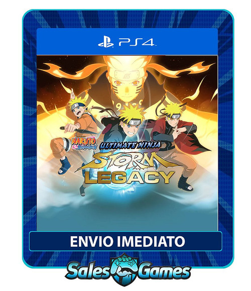 Naruto Shippuden: Ultimate Ninja STORM Legacy - PS4 - Edição Padrão - Primária - Mídia Digital