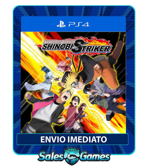 Naruto TO Boruto: Shinobi Striker - PS4 - Edição Padrão - Primária - Mídia Digital