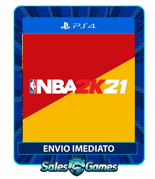 NBA 2K21 - PS4 - Edição Padrão - Primária - Mídia Digital