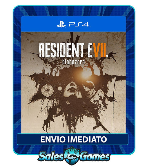 Resident Evil 7 biohazard - PS4 - Edição Padrão - Primária - Mídia Digital