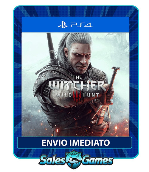 The Witcher 3: Wild Hunt - PS4 - Edição Padrão - Primária - Mídia Digital