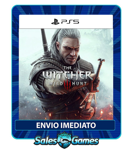 The Witcher 3: Wild Hunt - PS5 - Edição Padrão - Primária - Mídia Digital