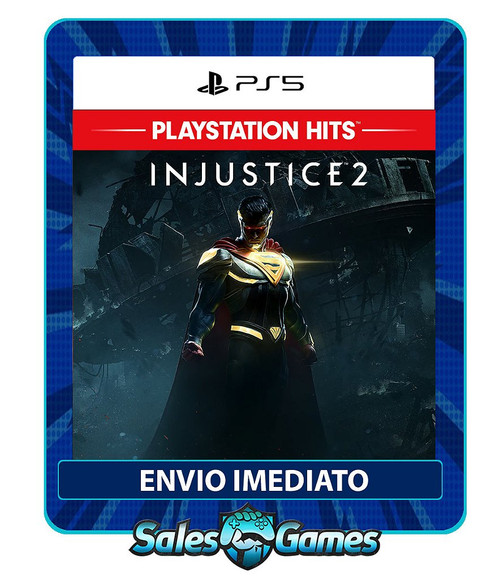 Injustice 2 - PS5 - Edição Padrão - Primária - Mídia Digital