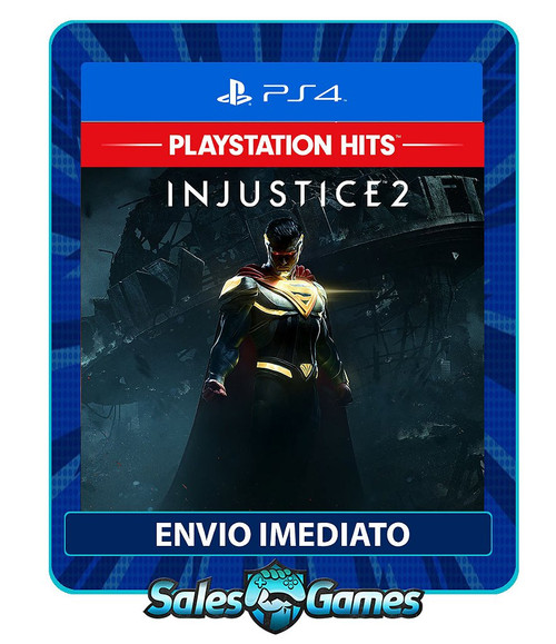 Injustice 2 - PS4 - Edição Padrão - Primária - Mídia Digital