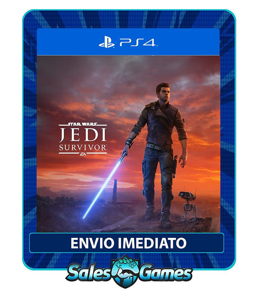 Star Wars Jedi: Survivor - PS4 - Edição Padrão - Primária - Mídia Digital