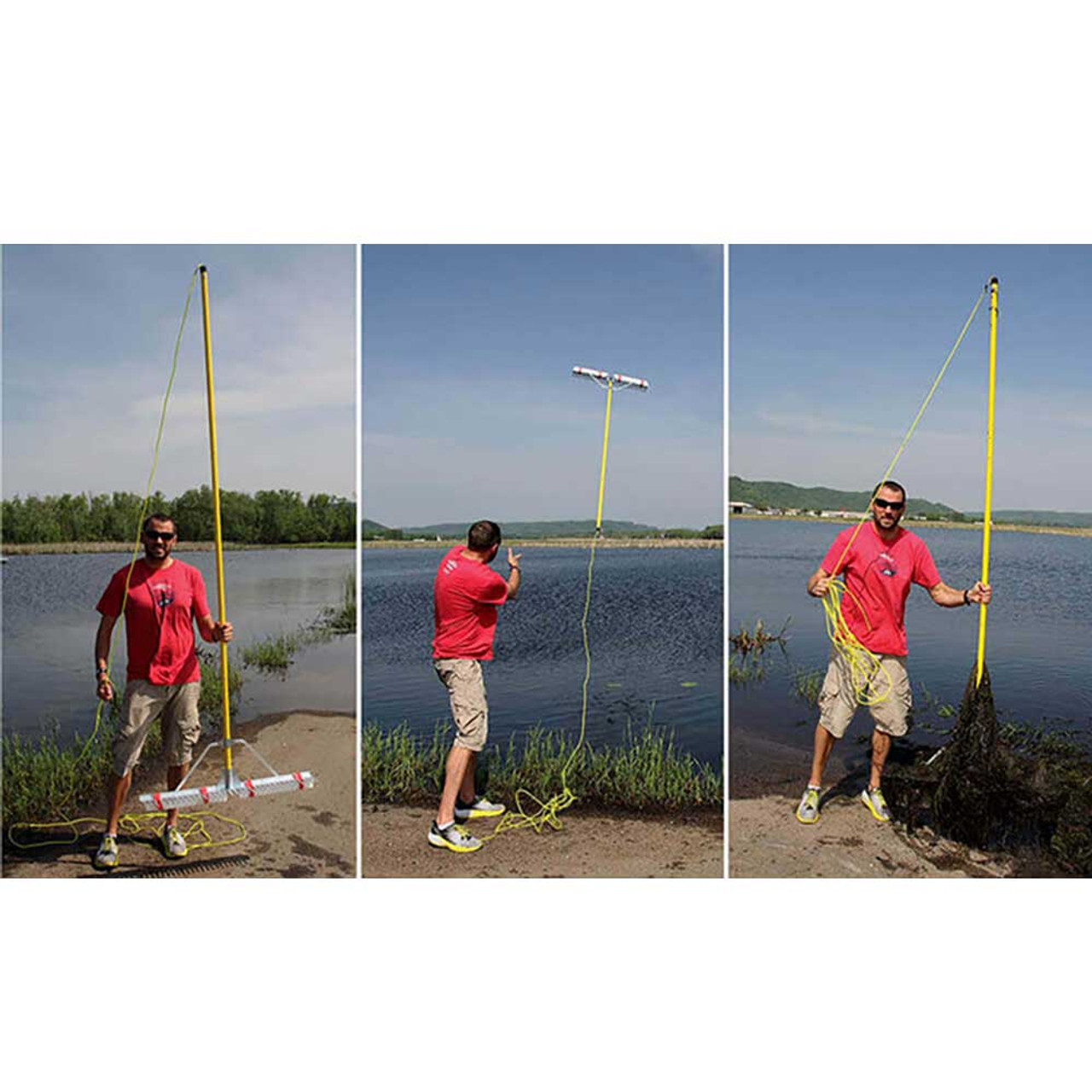 UltraLite Rake  Light Weight Beach and Lake Rake