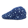 Spring/Summer Denim Star Print Casual Ivy Hat - ISS1814