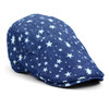 Spring/Summer Denim Star Print Casual Ivy Hat - ISS1814