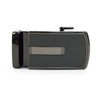  Men's Genuine Leather Sliding Buckle Ratchet Belt MGLBB20