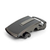  Men's Genuine Leather Sliding Buckle Ratchet Belt MGLBB20