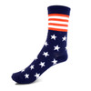 3 Pairs Pack Women's American Flag Socks - 3PKS-WAF