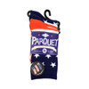 3 Pairs Pack Women's American Flag Socks - 3PKS-WAF