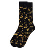 Men's Brass Instrument Novelty Socks - NVS1814