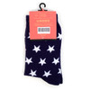 Women's American Flag, Stars & Stripes Novelty Socks - LNVS1817