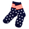 Women's American Flag, Stars & Stripes Novelty Socks - LNVS1817