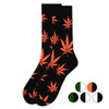 Men's Cannabis Novelty Crew Socks - NVS1802-04