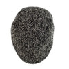 Fall/Winter Black & White Speckled Weave Textured Ivy Hat - H1805055