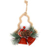 Christmas Tree Shape Ornaments Decoration - XMAO5241-RD