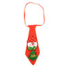 Light Up Christmas Snowman Tie - XAP5313-SN