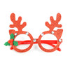 Novelty Glittered Antler Reindeer Frames Eyeglasses 