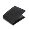 Bi-Fold Leather Men's $100 Dollars Embossed Wallet - MLW5198-BK