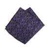 3pc Men's Purple Clip-on Suspenders, Floral Bow Tie & Hanky Sets - FYBTHSU-PUR#4