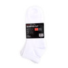 5 Pairs Men's Quarter Cut White Socks Pack - AK5PKASTD-WHT