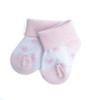 24 Pairs Assorted Fancy Babies' Socks with Paw Print Pattern - GFS24PR02-PMPK