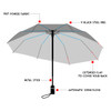 Backpack Protecting Folding Umbrella - UM5032