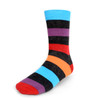 Assorted Pack (3 Pairs) Men's Casual Fancy Crew Socks -3PKS-S/S-13