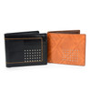 Studded Bi-Fold Leather Men's Wallet - MLW5280 