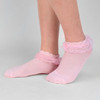 24pc Solid Color Assorted Ruffle Frilly Lace Women Socks - LLS-24PKASST