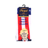 Men's Donald Trump "MAKE HAIR GREAT AGAIN" American Flag Novelty Socks