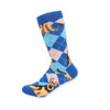 Women's Novelty Argyle Dog Socks