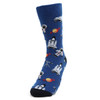 Women's Astronaut Novelty Socks - LNVS1919-BL