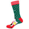 Men's Naughty Santa Novelty Socks - NVS19532-GRN