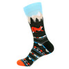 Men's Fox  Novelty Socks - NVS19540-GRN