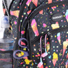 Ice Cream Pattern Black Novelty Backpack-NVBP-21