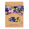 Men's Floral Cotton Bow Tie & Hanky Set - CTBH1741