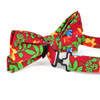 Men's Bright Floral Cotton Bow Tie & Hanky Set - CTBH1738