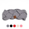 Winter Braided Knit Head Band - WHB5005