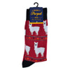 Men's Alpaca Fun Novelty Socks - NVS19407