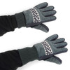 Men's Genuine Leather Non-Slip Grip Winter Gloves with Soft Acrylic Lining MWG03