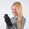 Women's Black Winter Gloves - LWG33