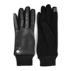 Women's PU Leather Two-Tone Touch Screen Winter Gloves - LWG37