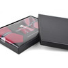 Striped & Solid Tie with Matching Hanky Box Set - THX12-BUR-1